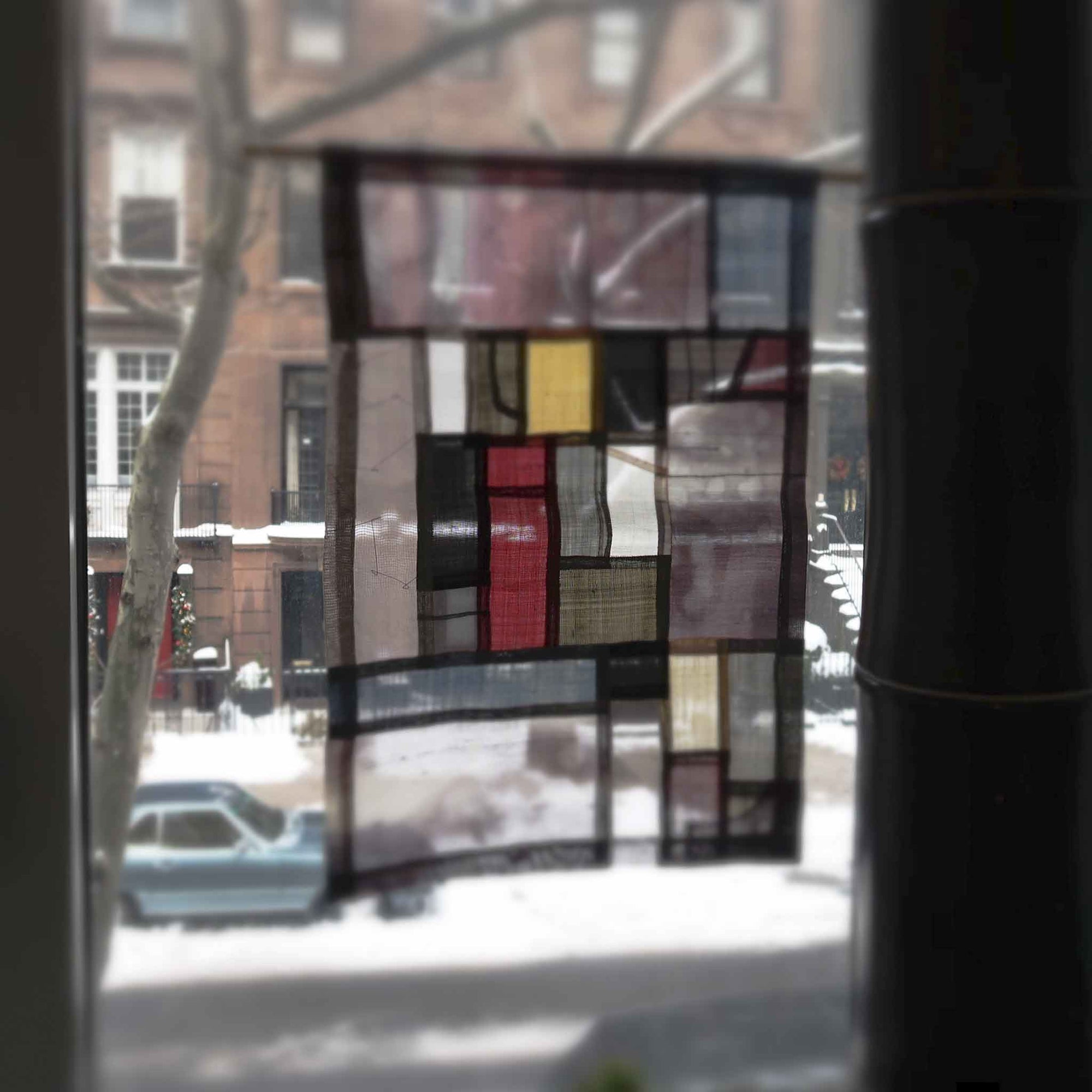 Through My Window - mini Bojagi #3