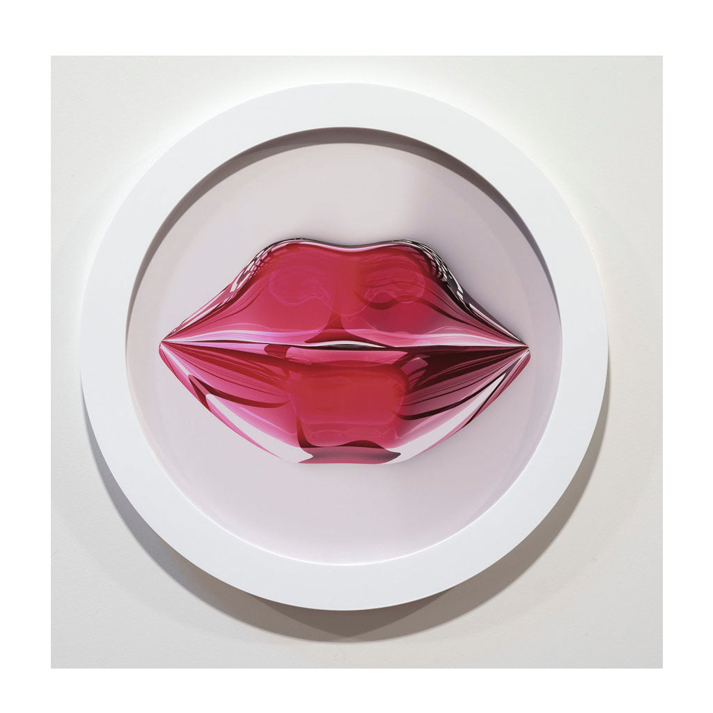 Red Lips, Glass by Hye Rim Lee Waterfall Artful Living HOME