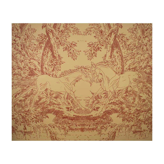 Horse Kiss Toile